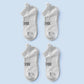 Men's Solid Color Ankle Running Socks PRE-ORDER (4-Pack)