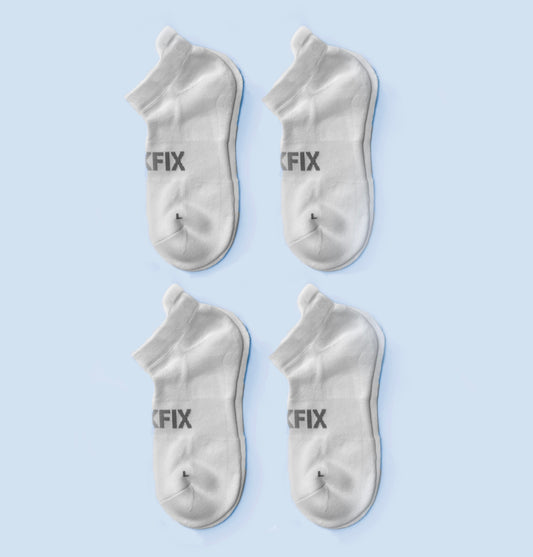 Men's Solid Color Ankle Running Socks PRE-ORDER (4-Pack)