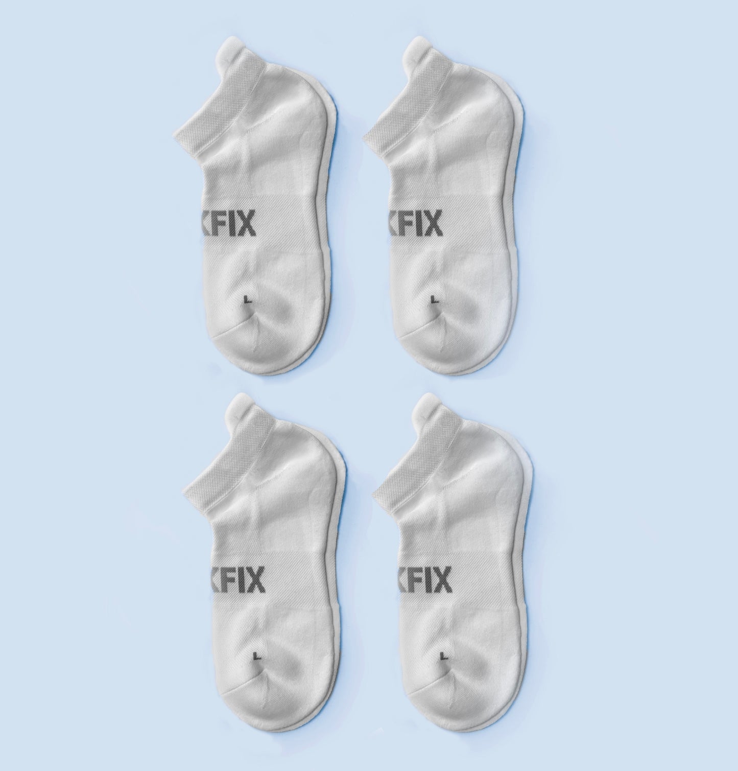 Men's Solid Color Ankle Running Socks PRE-ORDER (4-Pack)